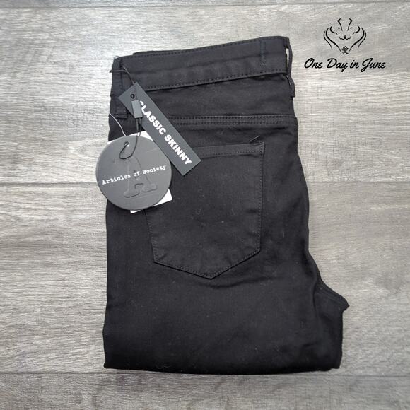 Articles of Society Lake Wash Skinny Jeans Size 27 (4) - Picture 6 of 6